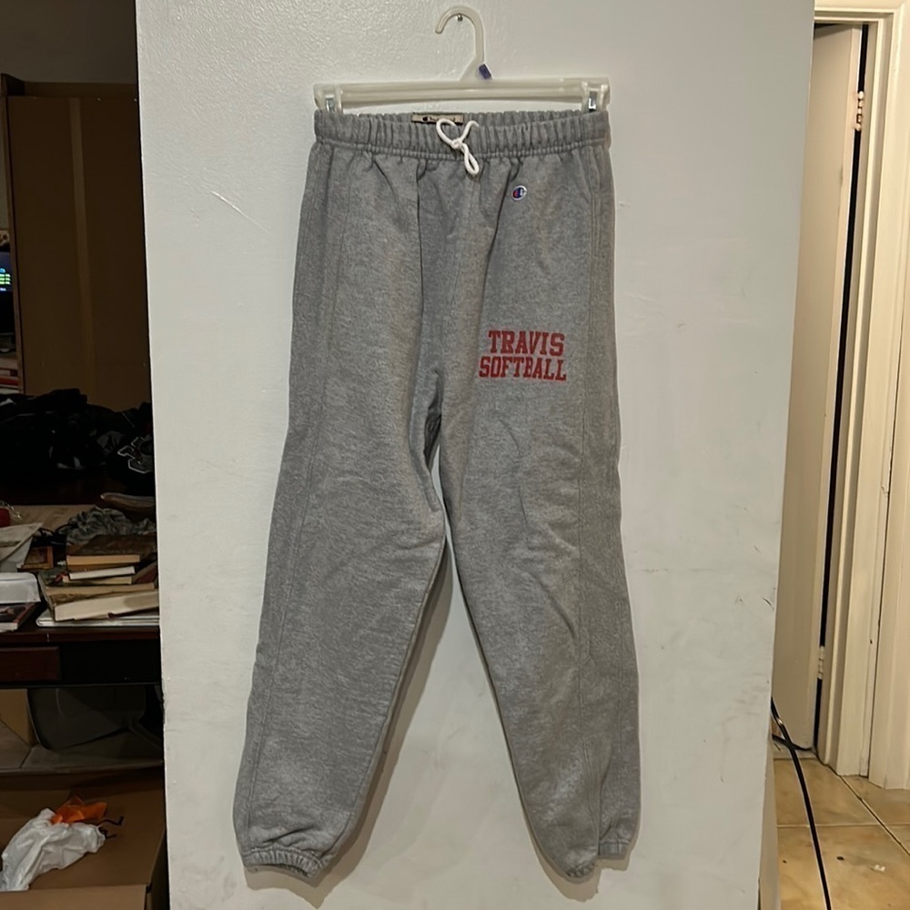 Vintage champions pants with nice decal